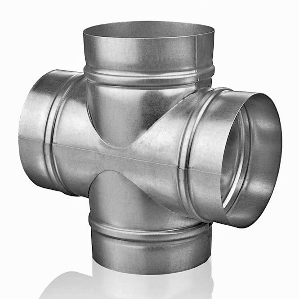 Крестовина Ø350 оцинк. сталь