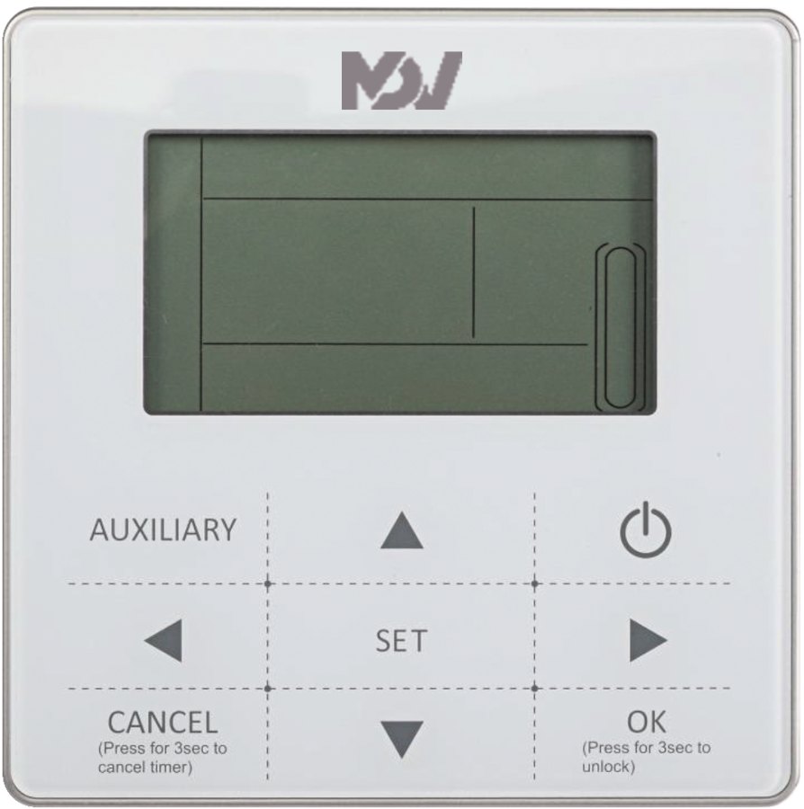 Напольно-потолочный двухтрубный фанкойл MDV MDKH2-V800-R3
