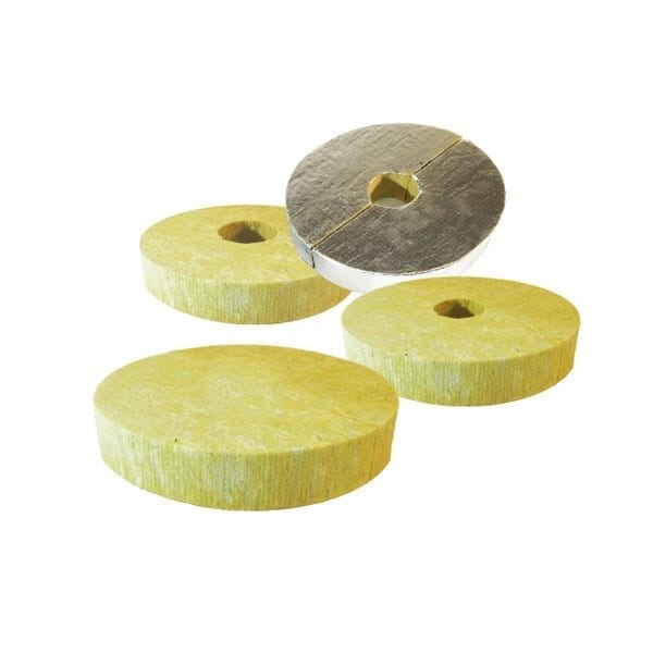 Опорные кольца теплоизоляционные PIPEWOOL 120 из минеральной ваты, Ø18–1020 мм