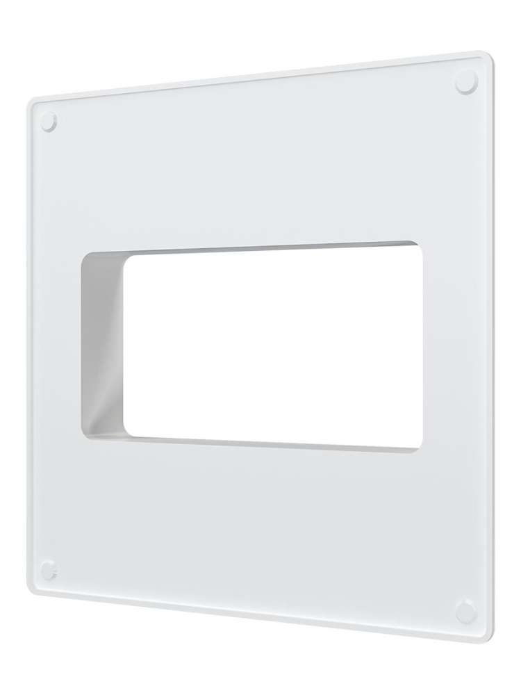 Площадка торцевая ПТП фланец 55х150 150х150 пластик ERA