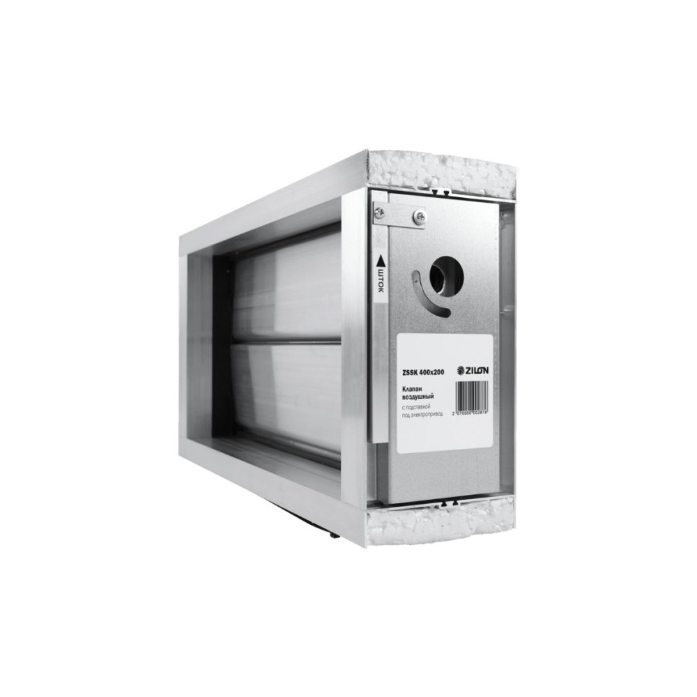 Воздушный клапан ZILON ZSSK 1000x500